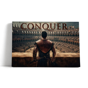 Leinwandbild - Conquer