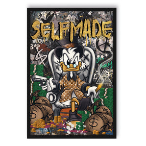 Poster im Rahmen - Selfmade