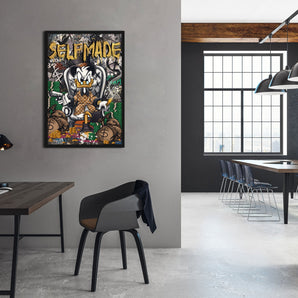 Poster im Rahmen - Selfmade