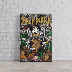 Leinwandbild - Selfmade