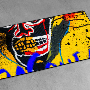 XXL Gaming-Mousepad - Pop Art - Jean Abstrakter Mensch