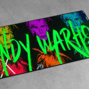XXL Gaming-Mousepad - Pop Art - Andy Art Porträt