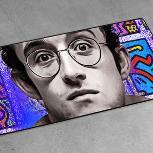 XXL Gaming-Mousepad - Pop Art - Keith Porträt