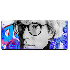 XXL Gaming-Mousepad - Pop Art - Andy Porträt
