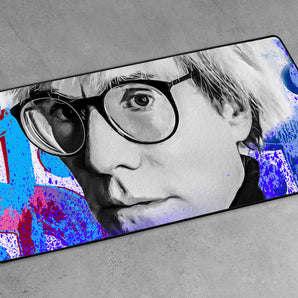 XXL Gaming-Mousepad - Pop Art - Andy Porträt