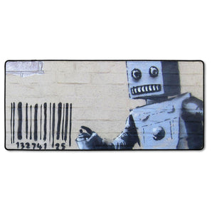 XXL Gaming-Mousepad - Roboter mit code