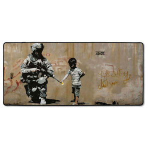 XXL Gaming-Mousepad - Kind und Soldat