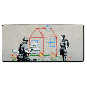 XXL Gaming-Mousepad - Haus auf dem Berg