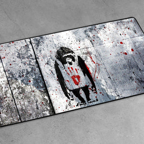 XXL Gaming-Mousepad - Affe mit Hand abdruck