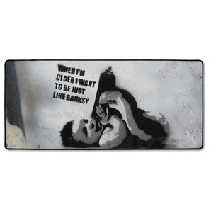 XXL Gaming-Mousepad - Like Banksy