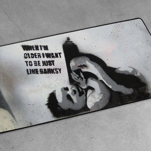 XXL Gaming-Mousepad - Like Banksy