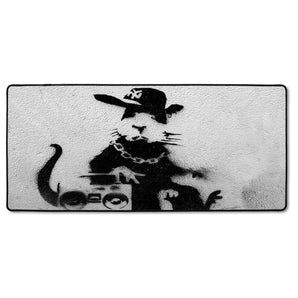 XXL Gaming-Mousepad - Hamster mit Musik Box