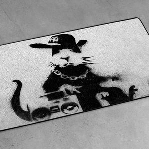 XXL Gaming-Mousepad - Hamster mit Musik Box