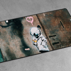 XXL Gaming-Mousepad - Girl in Space