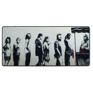 XXL Gaming-Mousepad - Anstehende Menschen