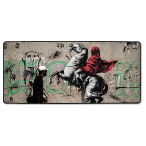 XXL Gaming-Mousepad - Reiter auf dem Pferd