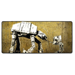 XXL Gaming-Mousepad - Zwei Roboter
