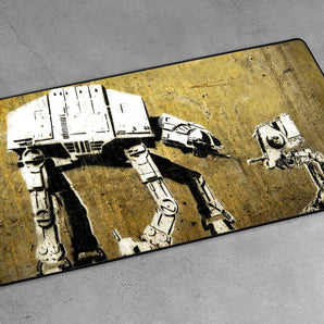 XXL Gaming-Mousepad - Zwei Roboter