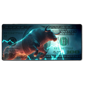XXL Gaming-Mousepad - Dow Jones Bull