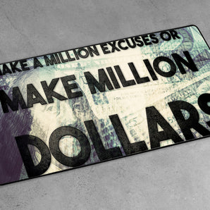 XXL Gaming-Mousepad - Make million dollars
