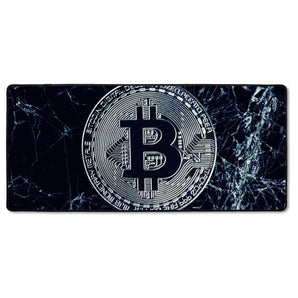 XXL Gaming-Mousepad - Bitcoin BTC auf Eis
