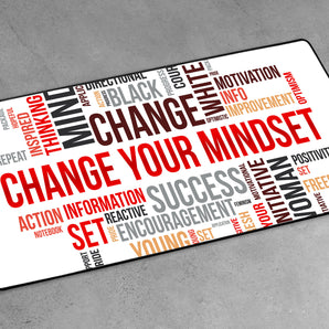 XXL Gaming-Mousepad - Mindset Motivaton