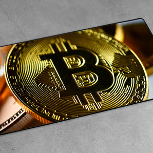 XXL Gaming-Mousepad - Bitoin Nahaufnahme