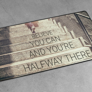 XXL Gaming-Mousepad - Believe Motivaton