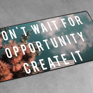 XXL Gaming-Mousepad - Dont Wait Motivaton