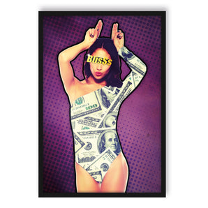 Poster im Rahmen - This is Bliss