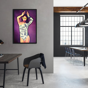 Poster im Rahmen - This is Bliss