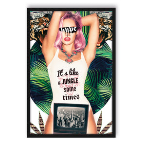 Poster im Rahmen - Jungle like