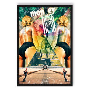 Poster im Rahmen - Monkey business