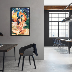 Poster im Rahmen - The Generative principle