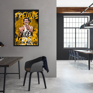 Poster im Rahmen - Pop Art - Freddie