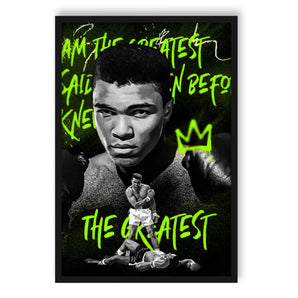 Poster im Rahmen - Pop Art - Mohamed