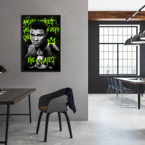 Poster im Rahmen - Pop Art - Mohamed