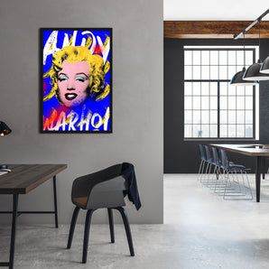 Poster im Rahmen - Pop Art - Marylin Monroe