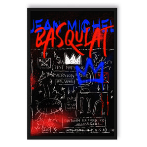 Poster im Rahmen - Pop Art - Jean Scribble I