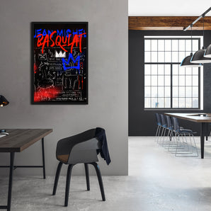 Poster im Rahmen - Pop Art - Jean Scribble I