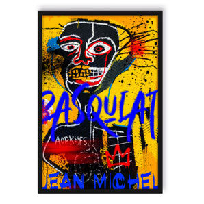 Poster im Rahmen - Pop Art - Jean Abstrakter Mensch