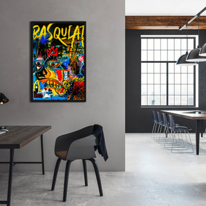 Poster im Rahmen - Pop Art - Jean Grafitti