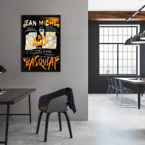 Poster im Rahmen - Pop Art - Jean Scribble III