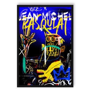 Poster im Rahmen - Pop Art - Jean Roboter