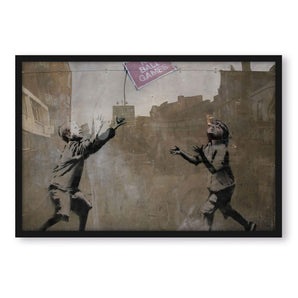 Poster im Rahmen - No Balls Game etwas anders